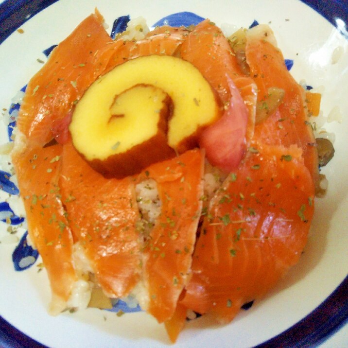 信州サーモンの散らし寿司